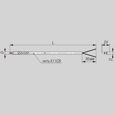 Фотография товара 1 Преобразователь термоэлектрический ДТПL011-0,7/0,5