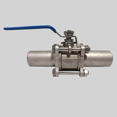 Фотография товара - Кран шаровый под приварку 11нж01пп Ду15 Ру16 из стали 08Х18Н10