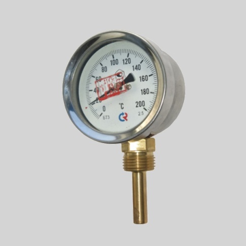 Фотография товара - Термометр биметаллический радиальный БТ 32 (-40 +60С) 46мм