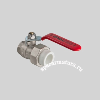 Фотография товара - Кран с переходом на полипропиленовую трубу VALTEC VTp.742.0.02004 Ду 20х1/2 "