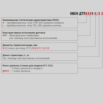 Фотография товара 2 Преобразователь термоэлектрический ДТПL011-0,7/0,77