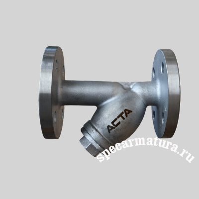 Фотография товара - Фильтр фланцевый АСТА-Ф153-мп-16-250-080 Ду80 Ру16