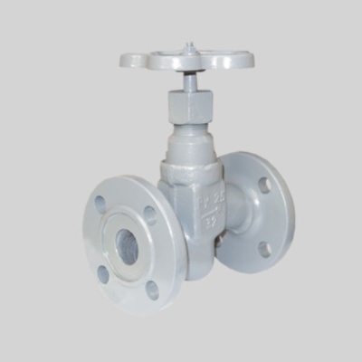 Фотография товара - Клапан запорный (вентиль) стальной фланцевый 15с18п Ду40