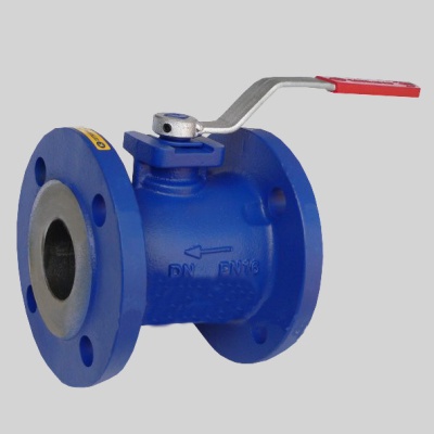 Фотография товара - Кран шаровый (шаровой)  чугунный фланцевый V565 Ду 80