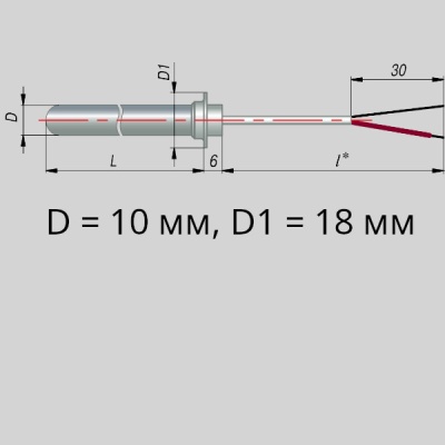 Фотография товара 1 Преобразователь термоэлектрический ДТПL114-00.180/2