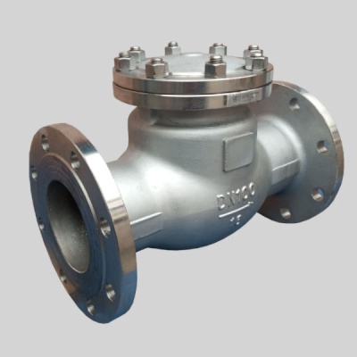 Фотография товара - Клапан обратный фланцевый 19нж76нж Ду100 МПа1,6