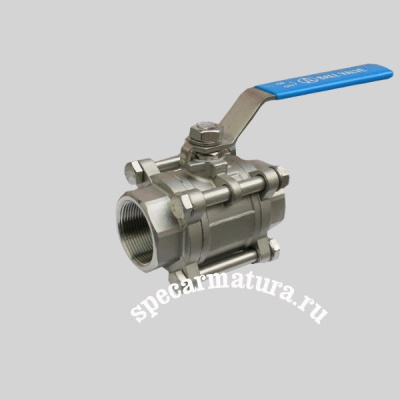 Фотография товара 2 Кран шаровый нержавеющий муфтовый  BV17 Ду  20