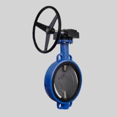 Фотография товара - Затвор с редуктором FAF 3500 Ду 200 NITRIL