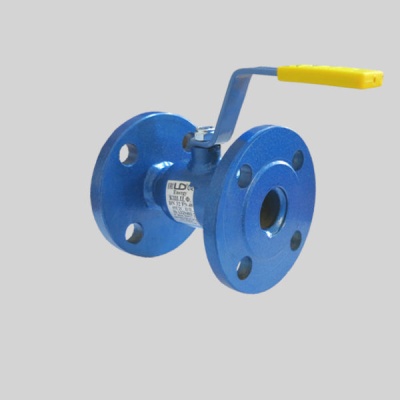 Фотография товара - Кран шаровый фланцевый стандартнопроходной нержавеющий LD КШЦФ Ду 15