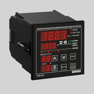 Фотография товара - ПИД-регулятор восьмиканальный ТРМ148-К.Щ4