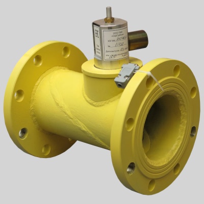 Фотография товара - Клапан запорный газовый электромагнитный КЗГЭМ-100 НД