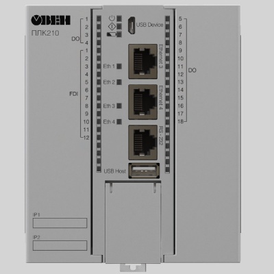 Фотография товара 1 Программируемый логический контроллер ПЛК210-01-CS
