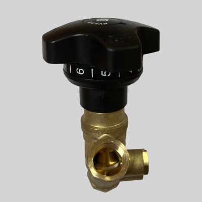 Фотография товара 2 Клапан балансировочный ручной латунь Ду 15 G1/2" Ру16 Тмакс=120 оС ВР Kvs=2.94м3/ч Benarmo