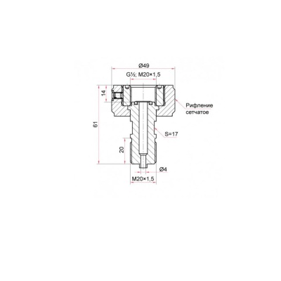 Фотография товара 2 Быстрозажимной патрон БЗП-G1/2