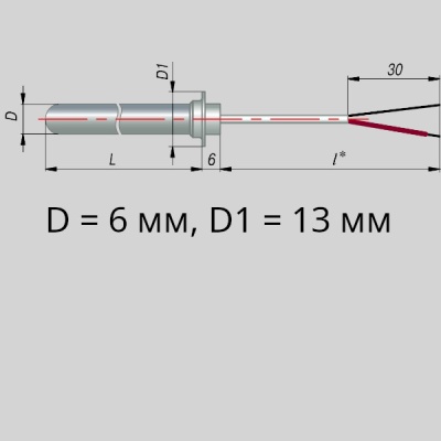 Фотография товара 1 Преобразователь термоэлектрический ДТПL094-00.180/2К