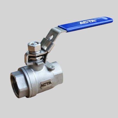 Фотография товара - Кран шаровый нержавеющий АСТА-КШ451-пп-40-200-4 Ду 100