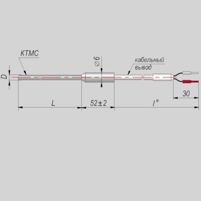 Фотография товара 1 Преобразователь термоэлектрический ДТПN444-09.12000/1,0С.1.ЕХI-Т1