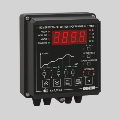 Фотография товара - Одноканальный программный ПИД-регулятор ТРМ 251 Н.ТРР