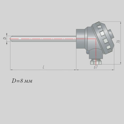 Фотография товара 1 Преобразователь термоэлектрический ДТПL015-0110.100.ЕХI-Т1