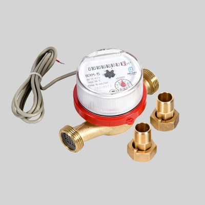 Фотография товара - Счетчик воды Декаст ВСКМ-15 ДГ2 (110 мм,10 л/имп,с кмч)