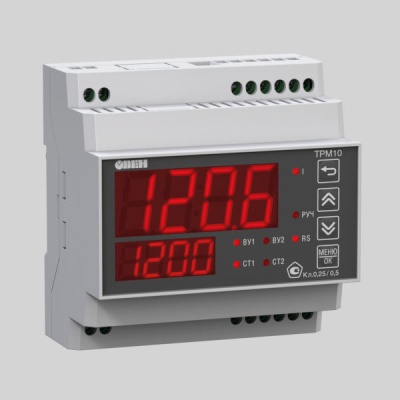 Фотография товара - ПИД-регулятор одноканальный ТРМ10-Д.У2.ИИ.RS