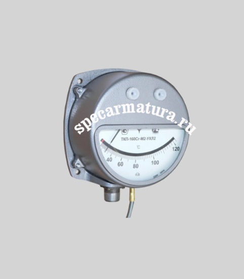 Фотография товара - Термометр конденсационный манометрический сигнализирующий ТКП-160 М3-1-ЛС59 (-25 +75С)