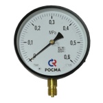 Фотография товара 2 Манометр показывающий технический ТМ-610Р.00(0-0.6МРа)G1/2.1,5