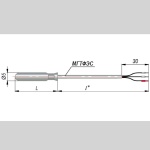 Фотография товара 1 Термопреобразователь сопротивления ДТС314-50М.В3.50/1