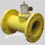 Фотография товара 5 Клапан запорный газовый электромагнитный КЗГЭМ-100 НД