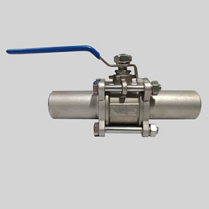 Краны шаровые нержавеющие под приварку 11нж01пп