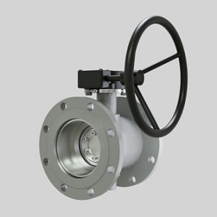 Затворы поворотные дисковые стальные LD ПЗД.Ф.Р